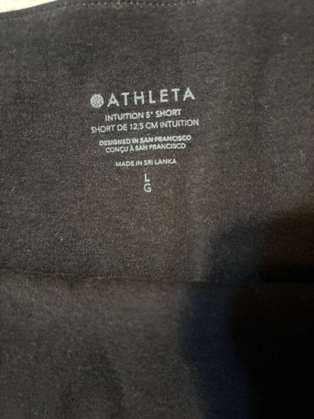 Athleta Black High-Rise Bike Shorts - Picture 4 of 5